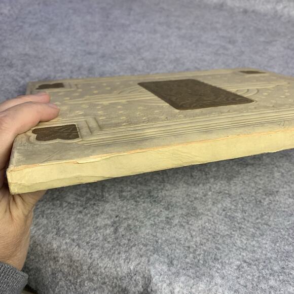 Vintage Photographs In Leather Folio, Two Hand Tinted Portraits Young Girl - Picture 7 of 9